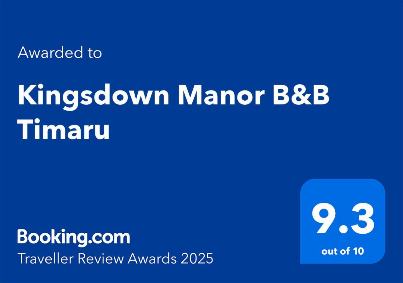 Kingsdown Manor B&B Timaru Exterior foto